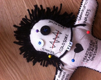 How do you use a voodoo doll?